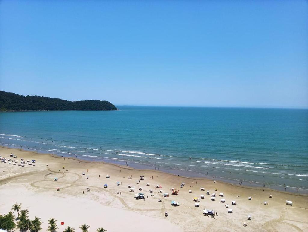 Lindo Apartamento Guilhermina - Edificio Frente Para O Mar 프라이아 그란데 외부 사진