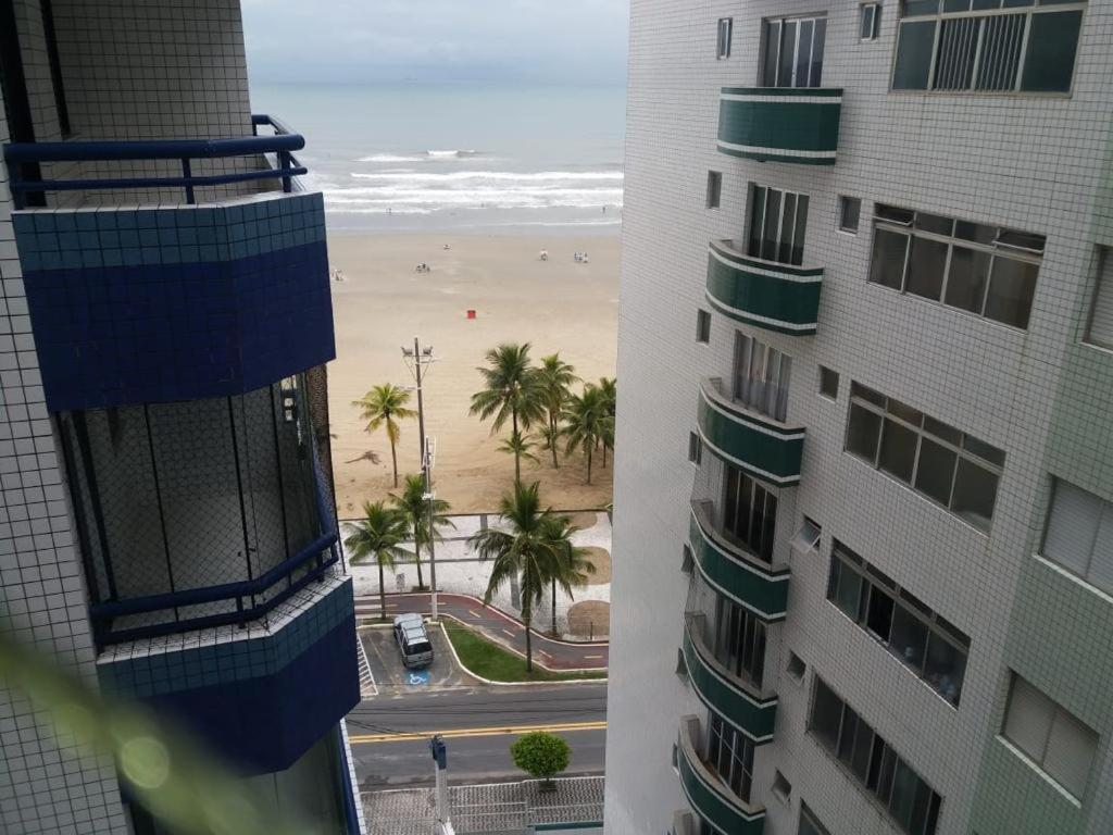Lindo Apartamento Guilhermina - Edificio Frente Para O Mar 프라이아 그란데 외부 사진