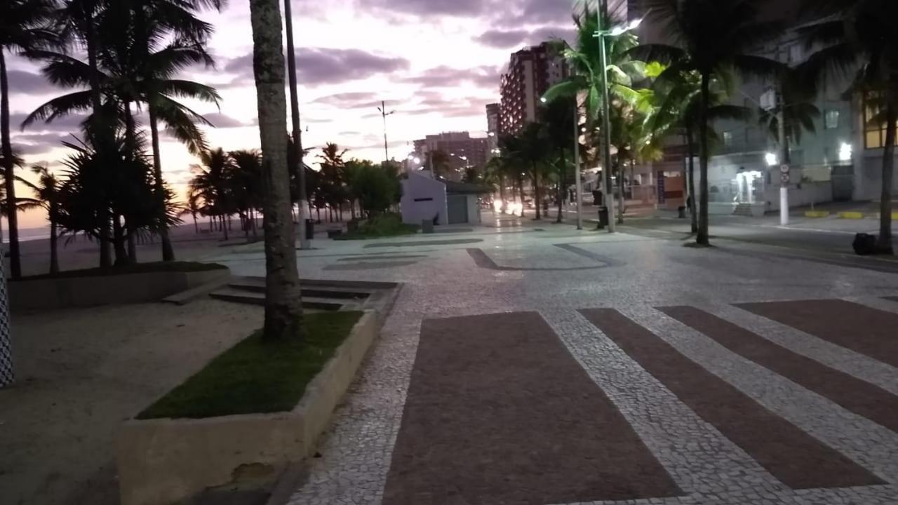 Lindo Apartamento Guilhermina - Edificio Frente Para O Mar 프라이아 그란데 외부 사진