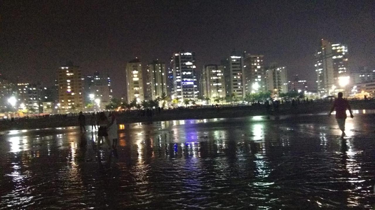 Lindo Apartamento Guilhermina - Edificio Frente Para O Mar 프라이아 그란데 외부 사진